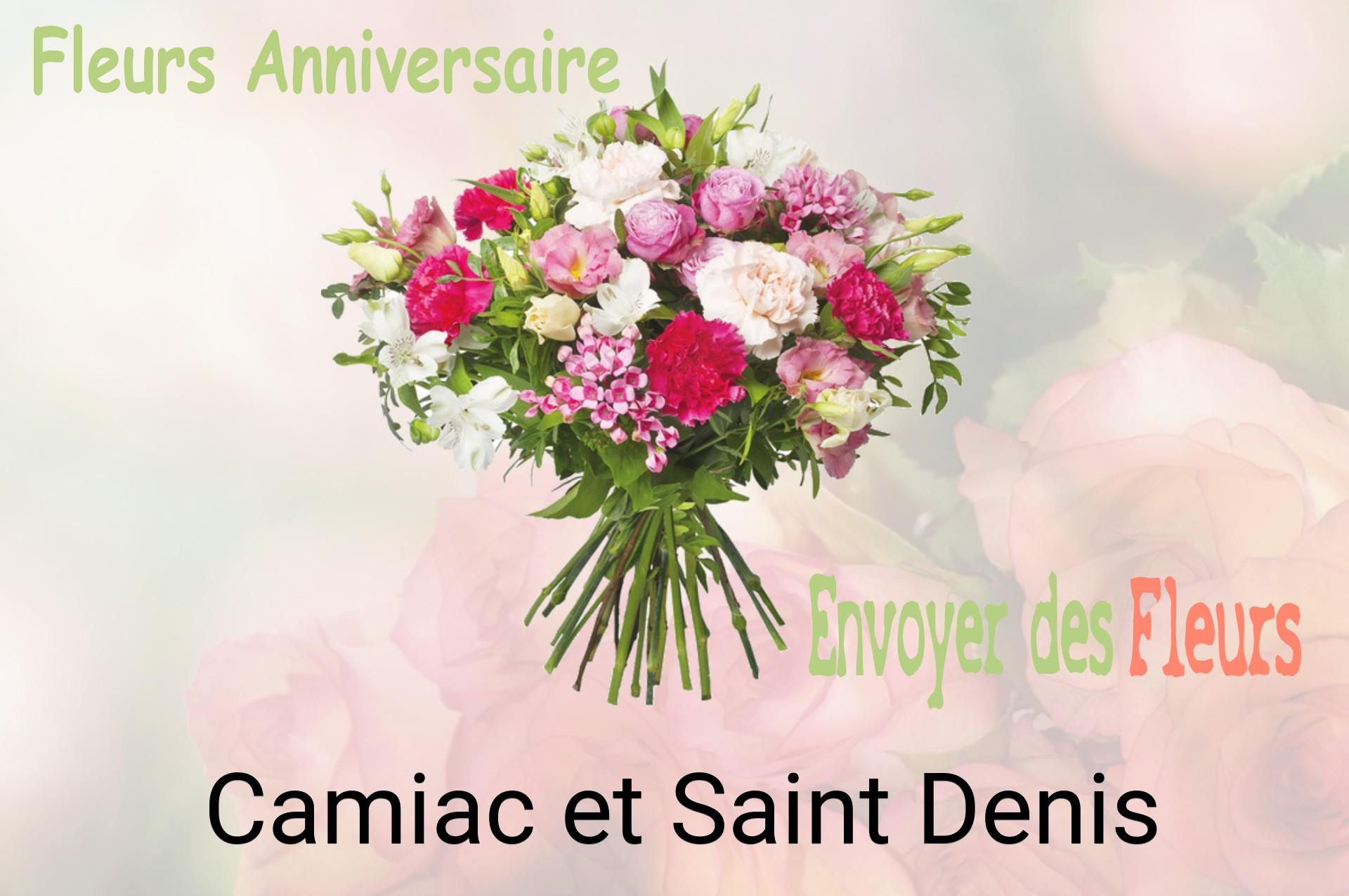 Bouquet de fleurs d’anniversaire livré à Camiac-et-Saint-Denis